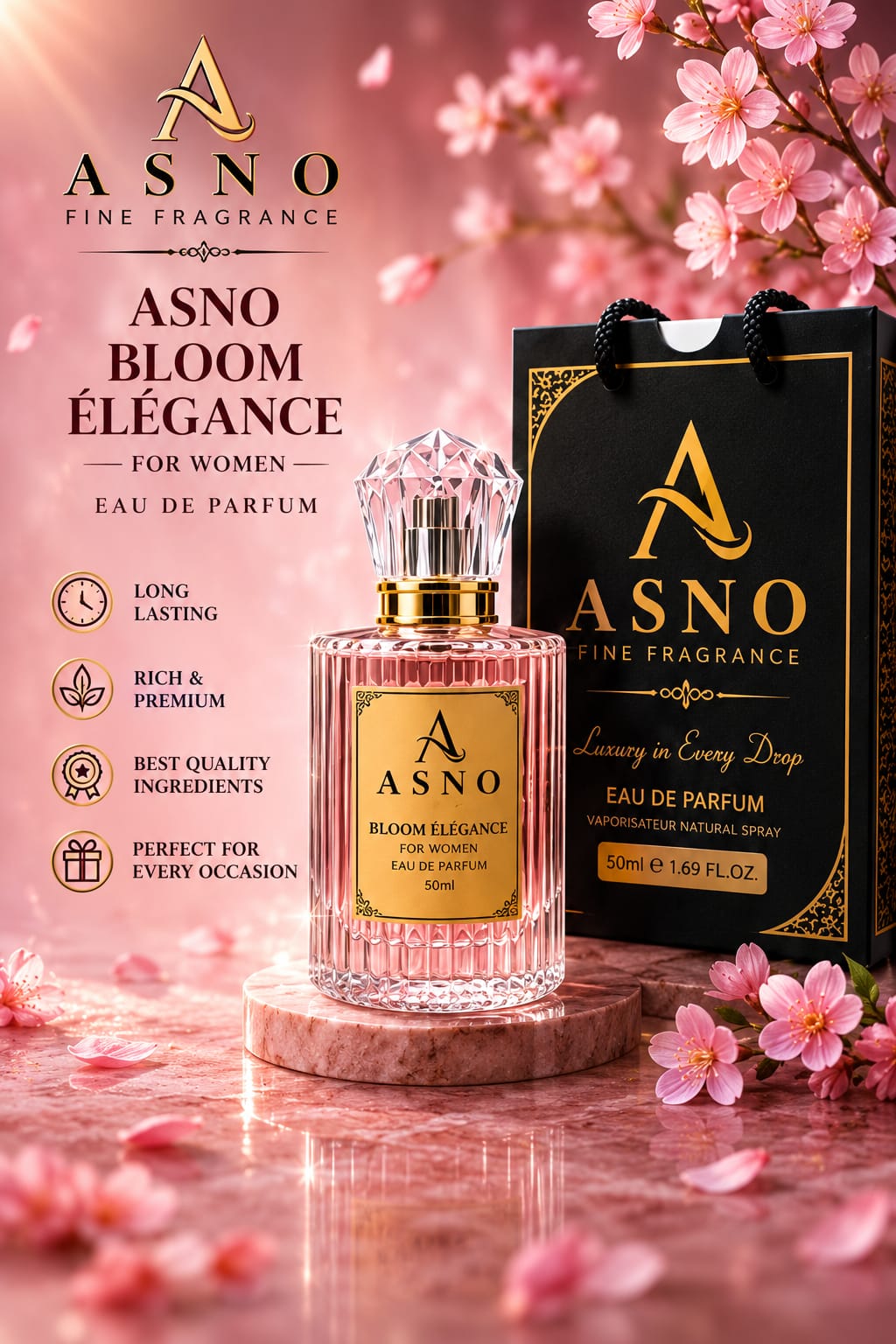 BLOOM ELEGANCE FOR WOMEN'S